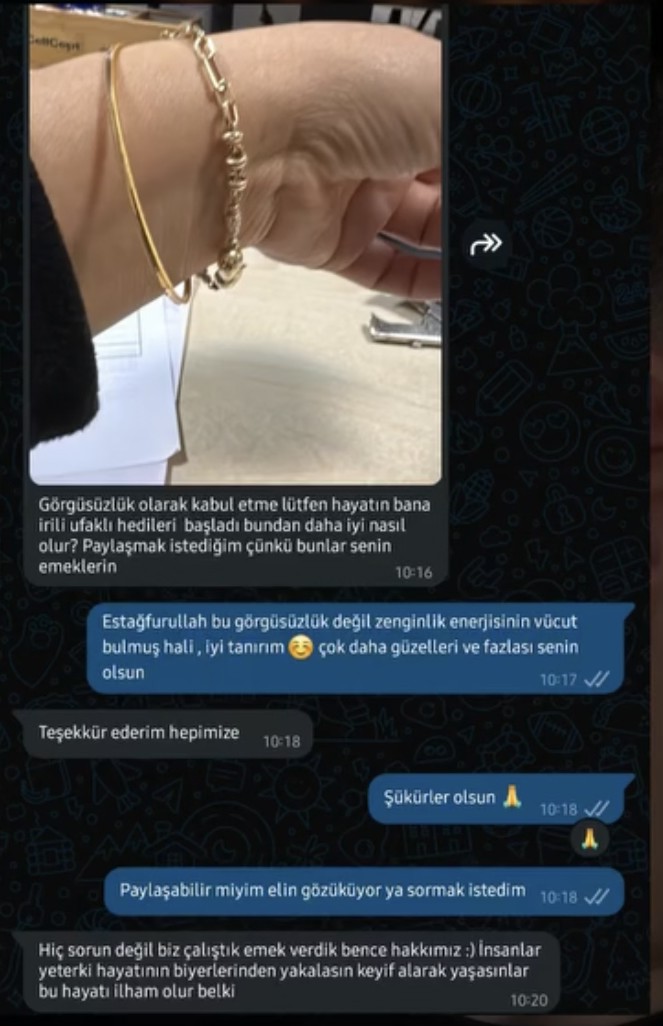 Gerçek WhatsApp katılımcı yorumu 22