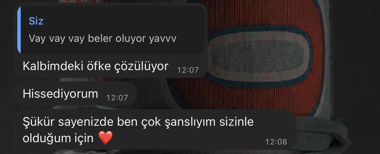 Gerçek WhatsApp katılımcı yorumu 11